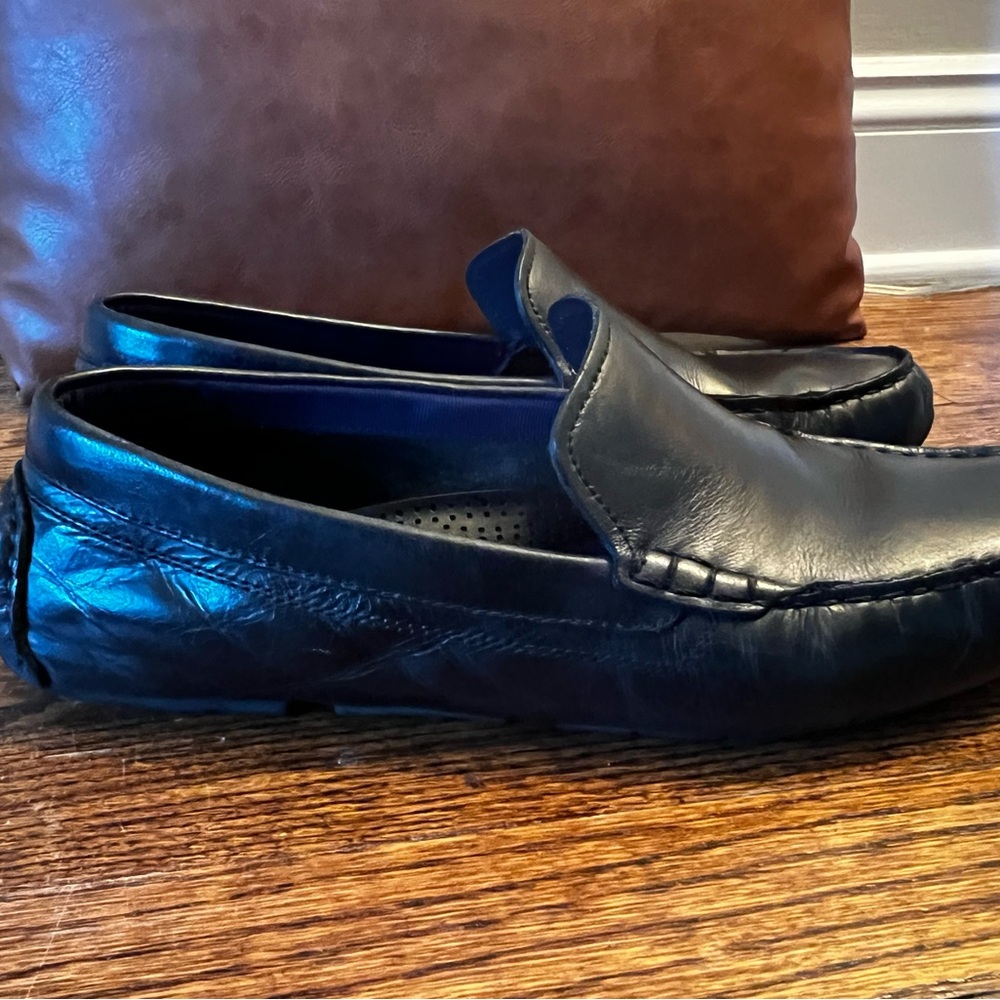 Cole haan 10.5m Men's Black Leather Loafers